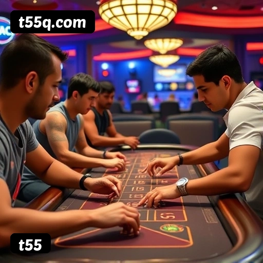 t55 Logo - Ganhadores Verificados R$50M+